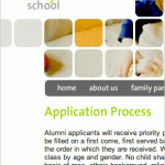 The Children's Nursery School Logo and Web Site