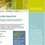 Web Site for Mark Read-Smith, Certified Rolfer
