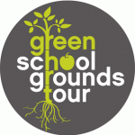 Green School Grounds Tour Logo in circle