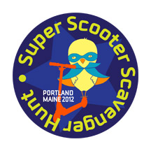 Super Scooter Scavenger Hunt logo